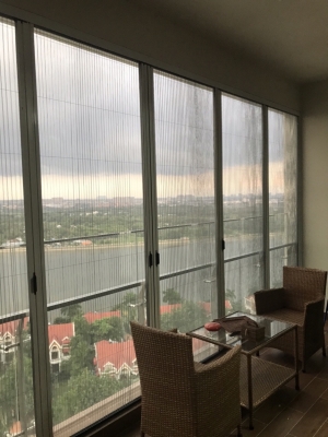 Cửa lưới chống muỗi dạng xếp - Hoàng Gia Phát